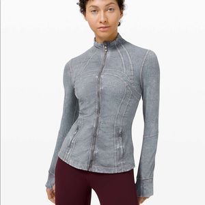 Lululemon Define Jacket zip up in ice dye